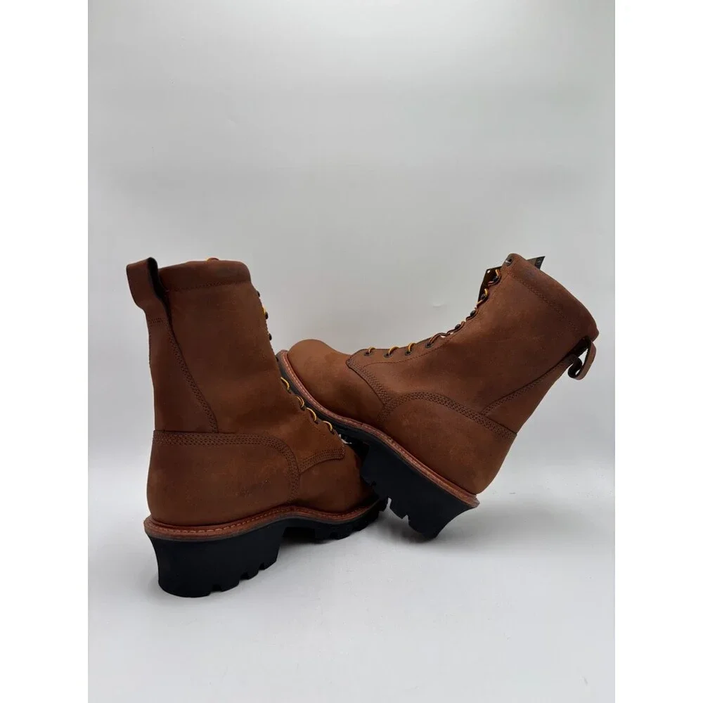 Red Wing Shoes 4417 Men's NEW Steel-Toe Waterproof EH Boots Brown US Size 8D